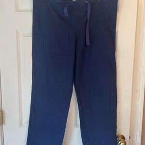 Navy scrub pants